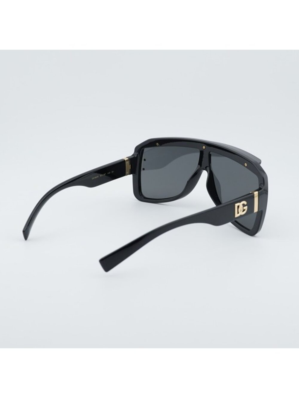 Dolce & Gabbana DG6205 501/87 Sunglasses Black Square Frame, Grey Lenses - Picture 9 of 10